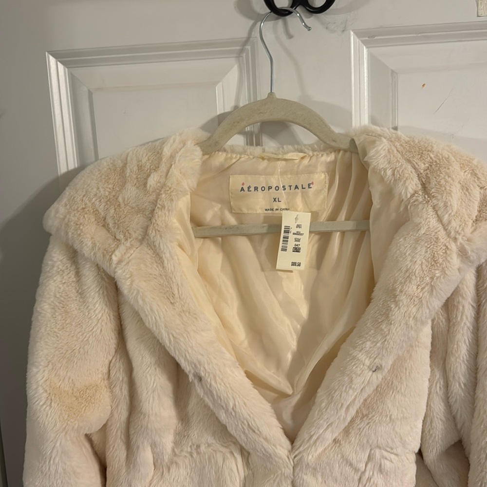 Brand new with tags Aeropostale faux fur jacket